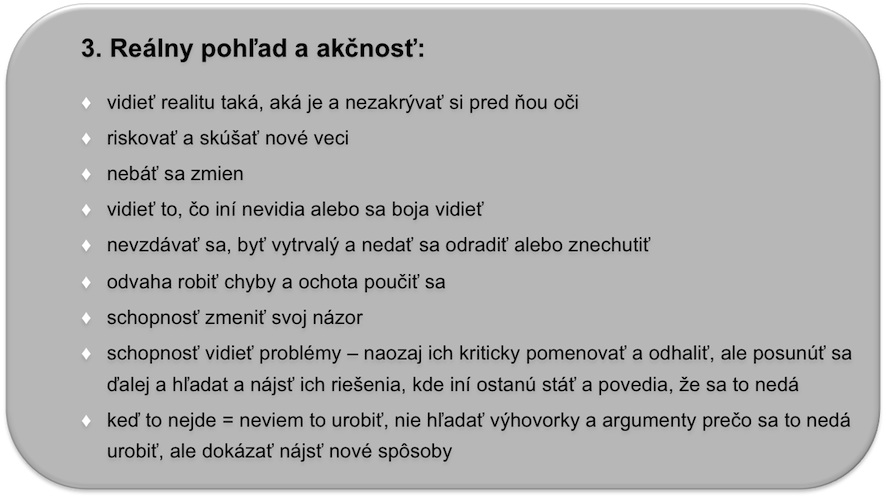 Aké sú projekty - Reálny pohľad a akčnosť