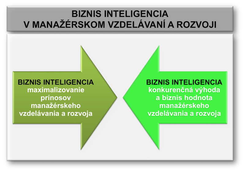 Konkurenčná výhoda - Biznis Inteligencia v manažérskom vzdelávaní a rozvoji