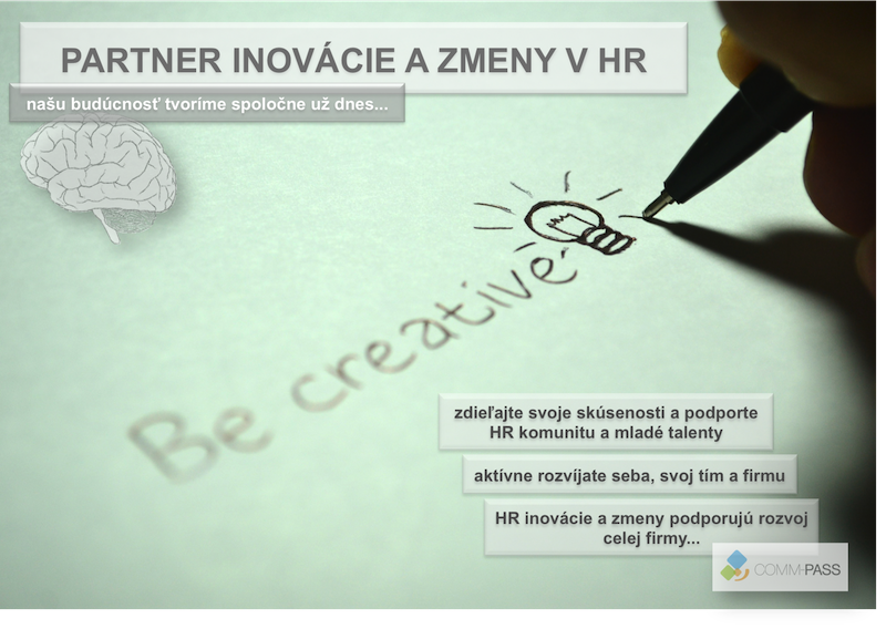 PARTNER INOVÁCIE A ZMENY V HR