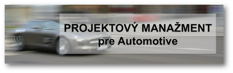 Projektový manažment pre Automotive
