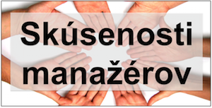 Skúsenosti manažérov - manažérske workshopy a vzdelávanie
