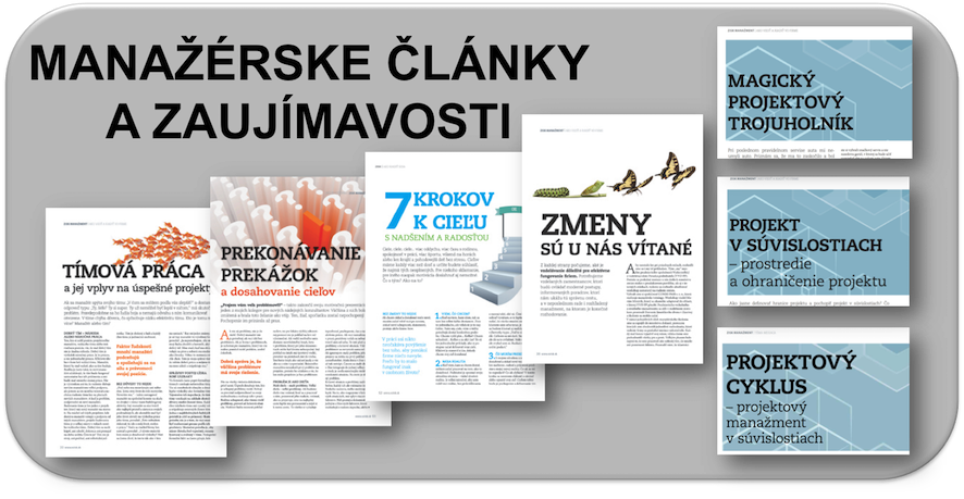 Manažérske články a inšpirácie