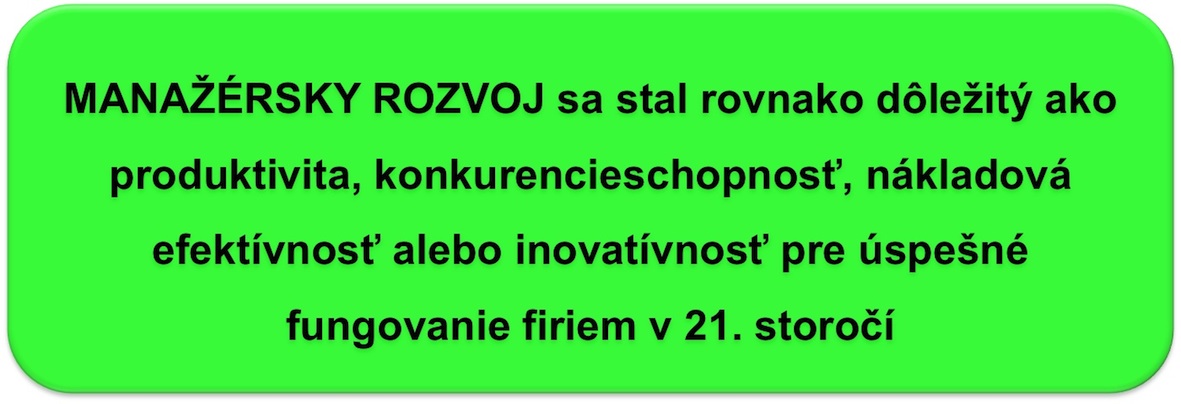 Manažérsky rozvoj
