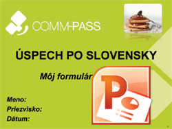 Stiahnite si formulár - powerpoint